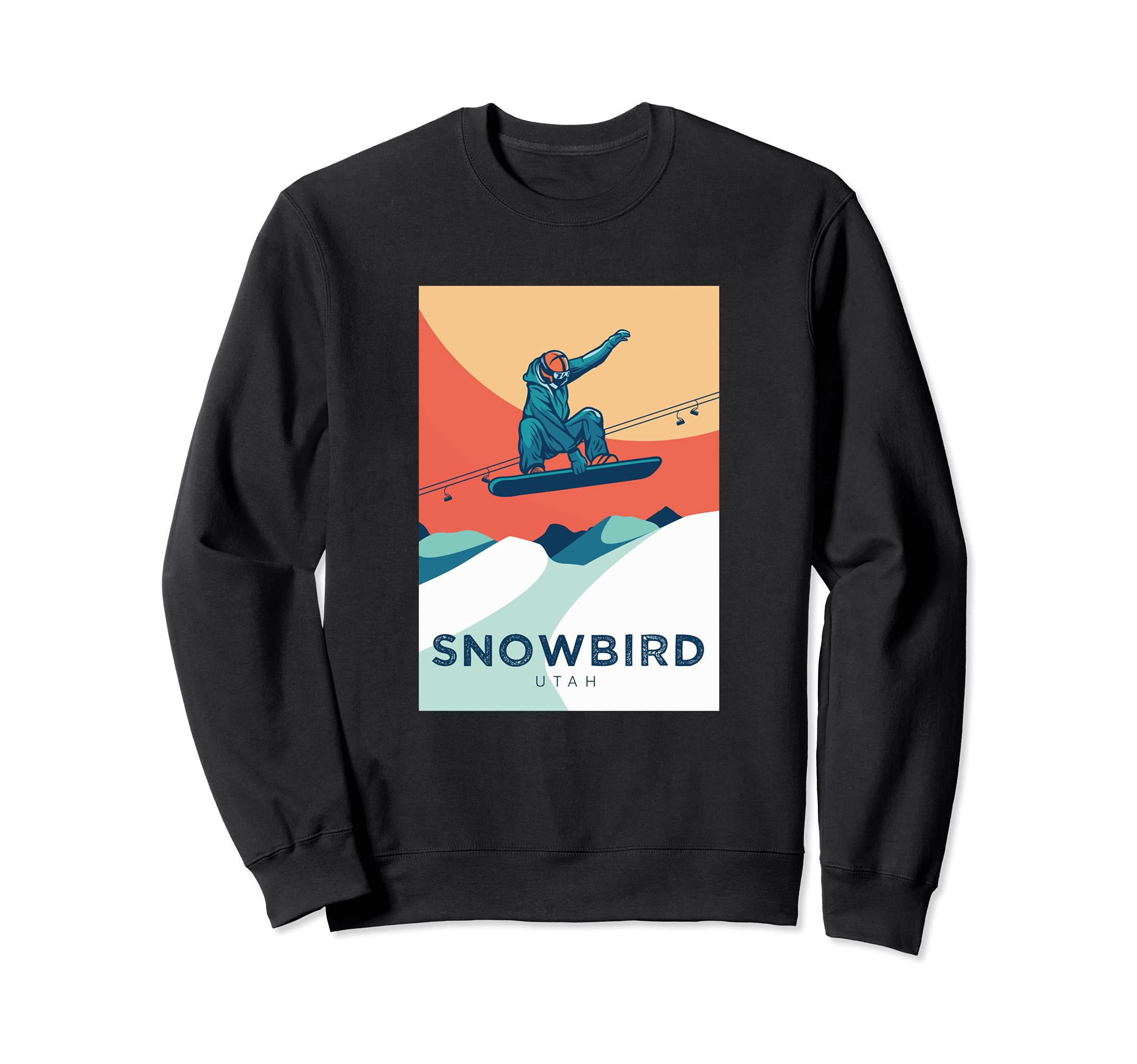 Utah Snowbird Snowboard Ski Resort Snow Winter Sports Gift Sweatshirt