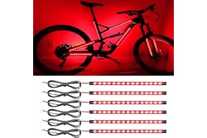 DUOFU365 Led Lights for Car,Interior Lights for Trucks 30CM 15 SMD IP67 Waterproof Car Underglow Lights for Home Decoration Car Motorcycles Boat Golf Cart with 3M Tape(6PCS)