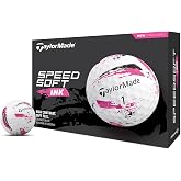 TaylorMade SpeedSoft Golf Balls, Maximum Distance with Ultra-Soft Feel, Perfect for Off the Tee and Around the Green