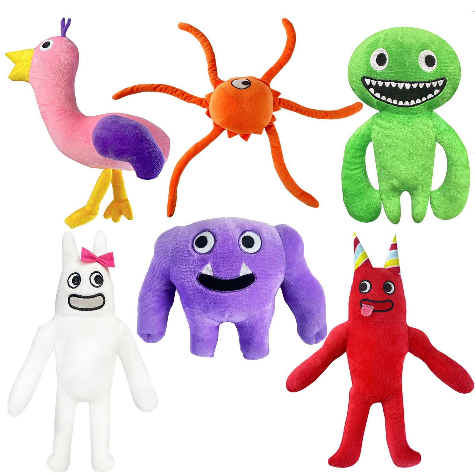 Garten of Banban Plush Toy 6PCS, Cute Cartoon
