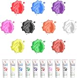 BLOT Finger Paint Set 10 Colors Non Toxic Kids Paint 36ml Tubes Age 3+ view 2