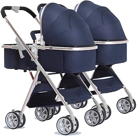 compact double pram