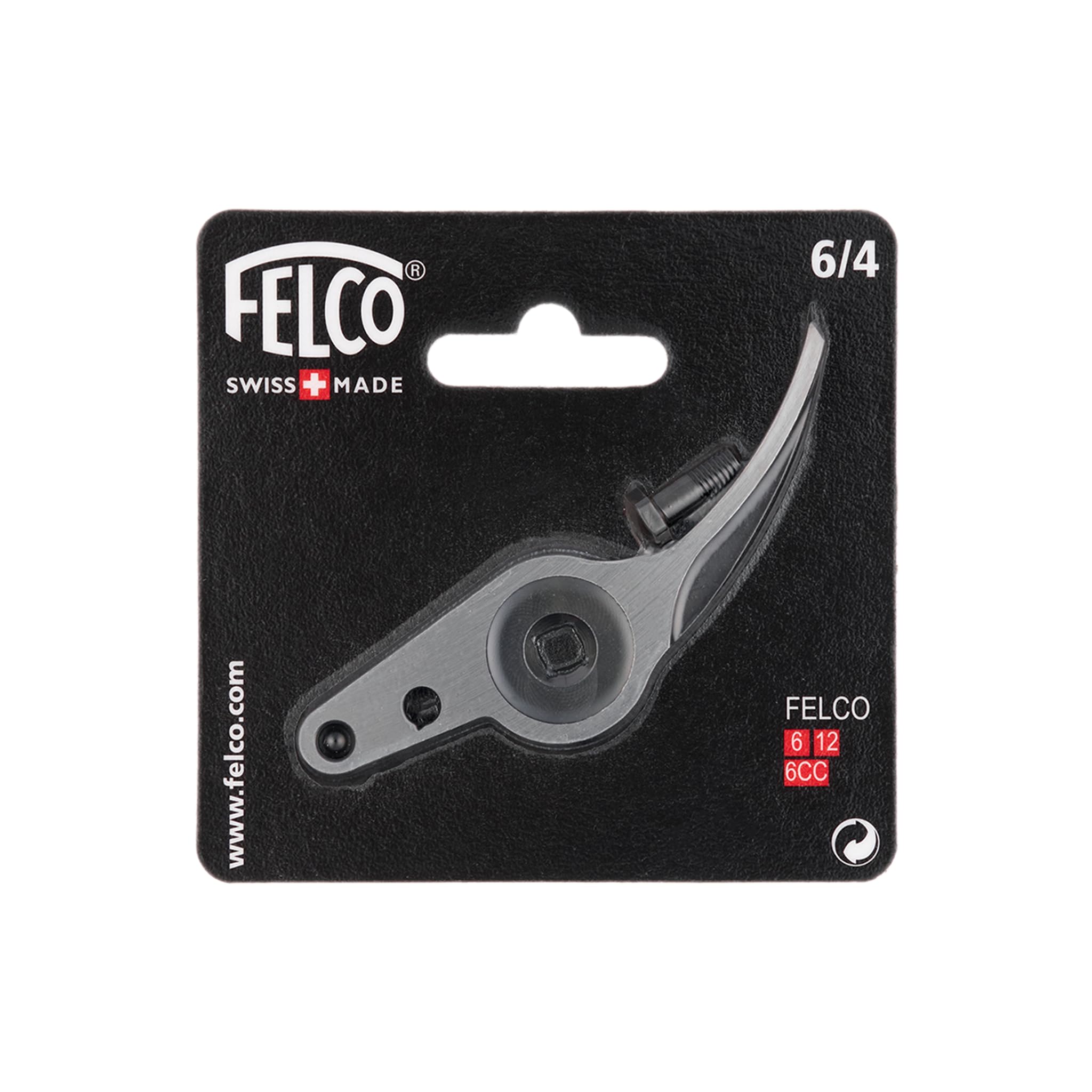 FELCO Spares Replacement Anvil Blade 6-6/4 Made in Switzerland