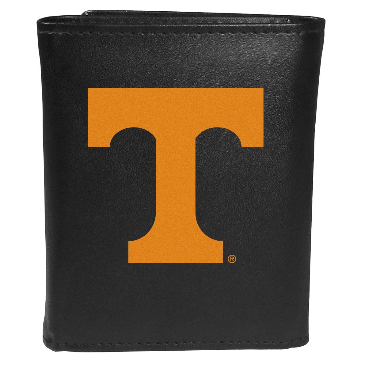 Siskiyou Sports NCAA Tennessee Volunteers Tri-Fold Wallet Large Logo, Black