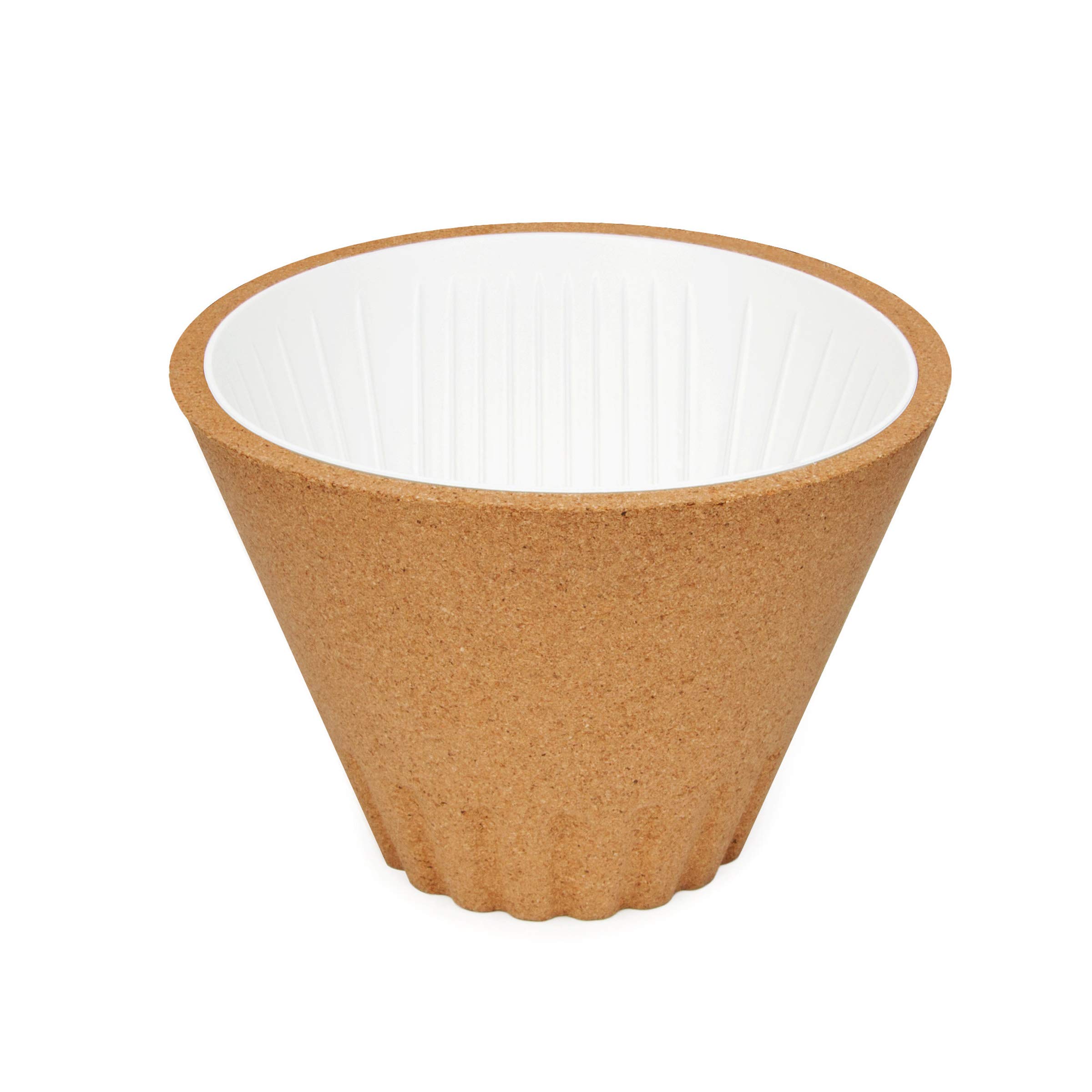 Suck UK Cork Coffee Dripper | 1 Cup Artisan Coffee Filter & Maker | Pour Over Coffee Maker & Machine Alternative | Brown, 1 Count