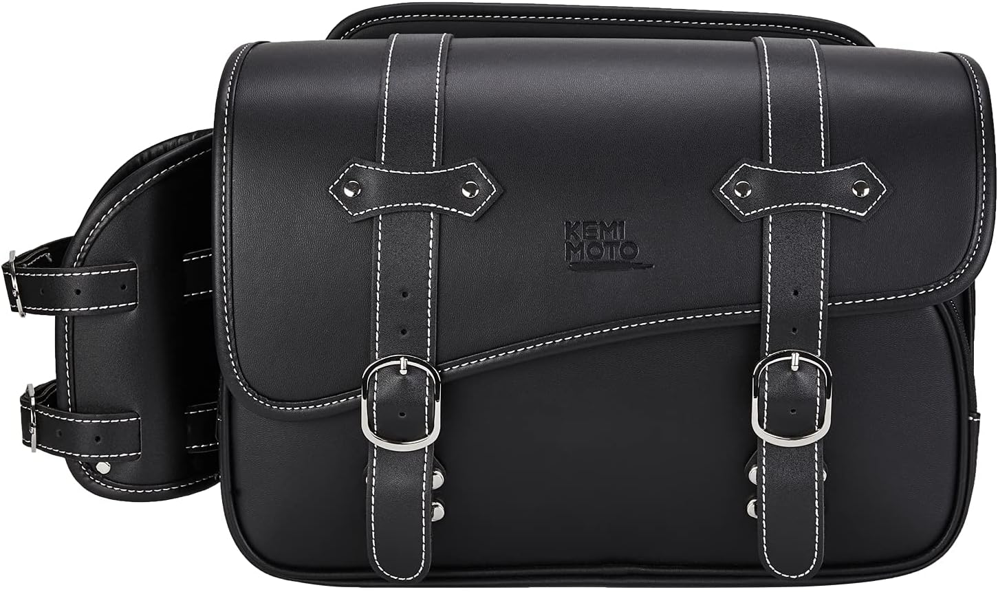 Amazon サイドバッグ Rebel 250 500 1100対応 レブル250 サイドバック 15l バイク用 サドルバッグ 大容量 防撥水 防水 ドリンクホルダー付属 小物収納 ブラック サイドバッグ サドルバッグ 車 バイク