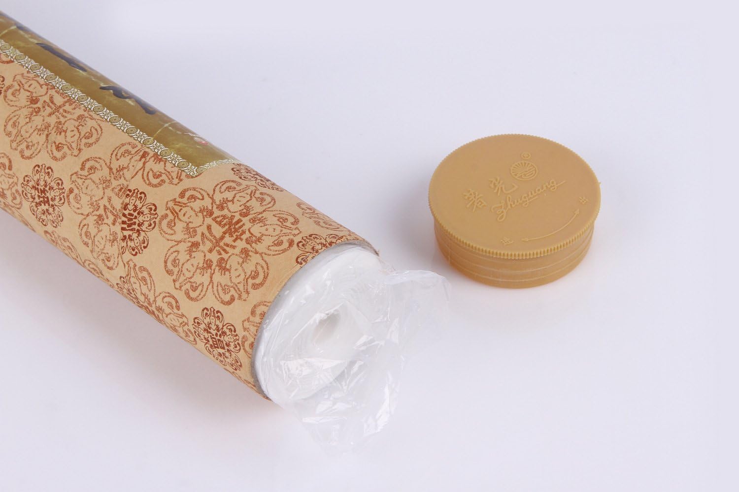 Chinese Mulberry Bark Paper for Calligraphy and Painting 35 Centimeters by 25 Meters ROLL, tan