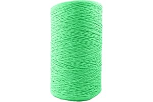 IMROPE 1mm x 1000 Feet Light Green Jute Rope, Twine for Gardening Tomato Climbing Plant Tie Floristry Crafts Gift Wrapping Pa