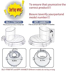 DFP-14NWBCT1 Replacement Food Processor Work Bowl