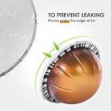 Aieve Aluminum Foil Seal Lids for Nespresso Vertuo Pods 120Pcs view 6