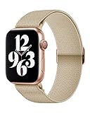AMANECER Stretchy Nylon Watch Bands Compatible with