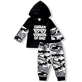 Aalizzwell Toddler Infant Baby Boys Hoodie Sweatshirt Pants Outfits Spring Winter Sweatsuits Clothes Sets