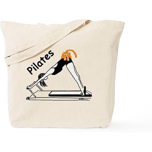 CafePress Live Love Pilates Natural Canvas Tote Bag - Reusable Shopping Bag