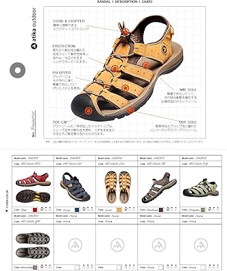 Amazon アティカ Dsdm New メンズ スポーツサンダル Tesla Cairo M103 Nv 260 スポーツサンダル