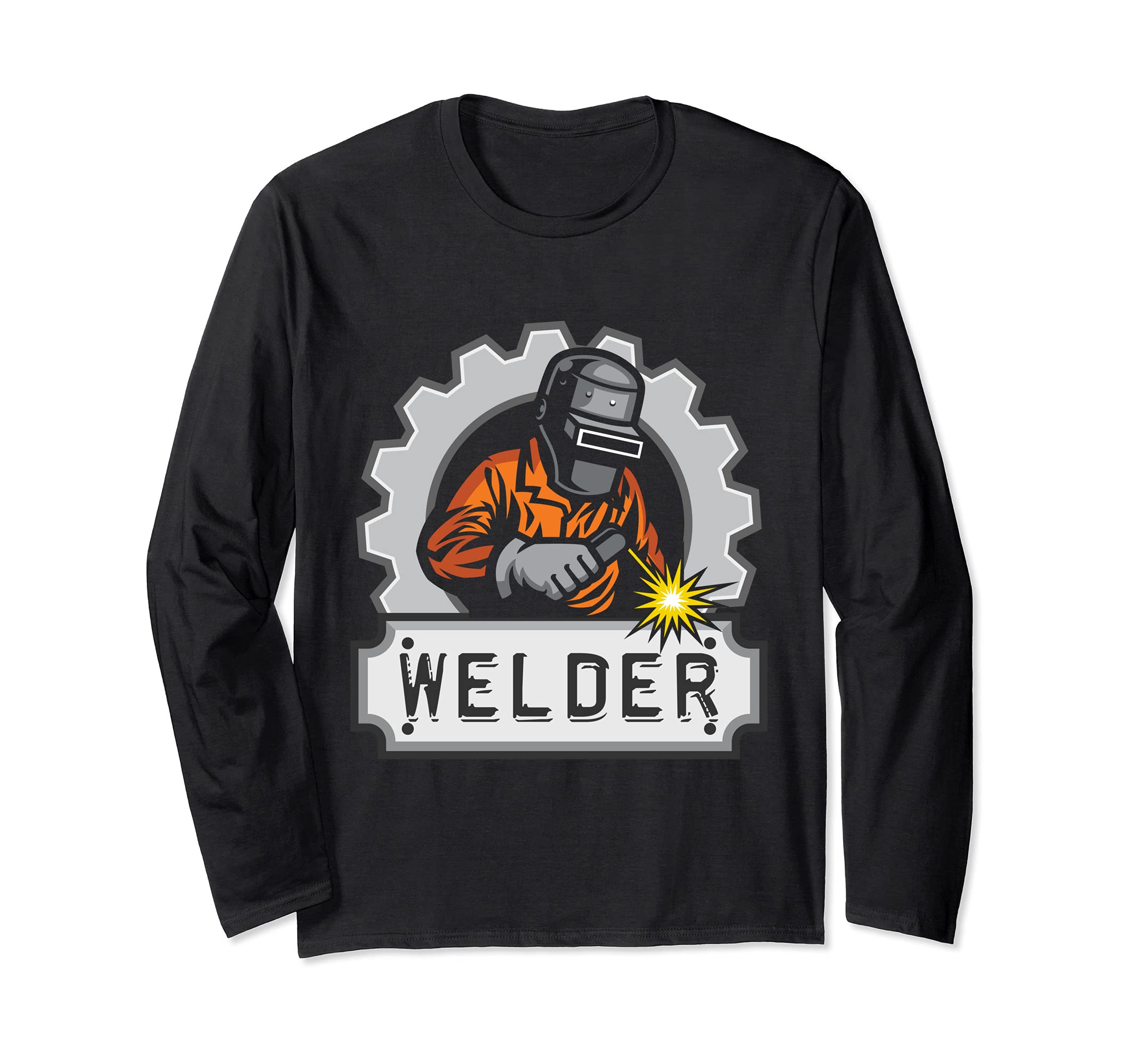 Welder Engineer Welding Fabrication Profession Engineering Long Sleeve T-Shirt