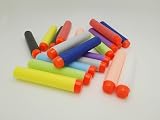 Mu&Nin Refill Darts for Nerf Gun 100PCS 5 Colors Foam Bullets Storage Bag Elite view 3