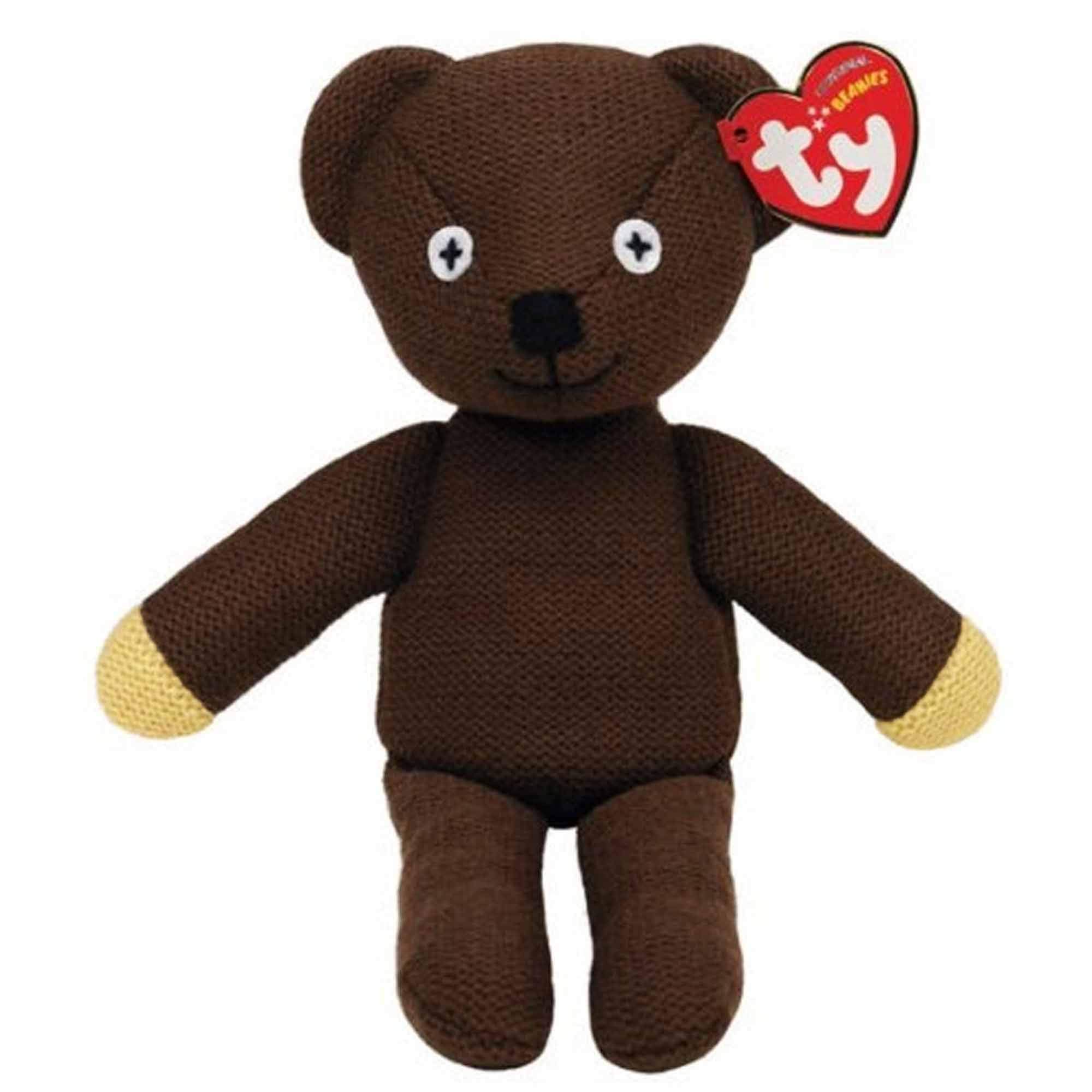 Mr. Bean Soft Plush Toy - Official Collectible Cuddly, Cute Stuffed Teddy - British Classic Toy (Rowan Atkinson, Mr Bean) (Regular, 1 Unit)