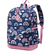 VASCHY Toddler Backpacks Kids, Lightweight Water Resistant Preschool Backpack for Children Boys and Girls w Chest Strap
