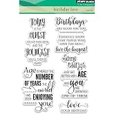 Penny Black 30-413 Birthday Love Stamps, 5"X7", Clear