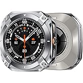 Suitisbest Metal Case for Samsung Galaxy Watch Ultra (2025/2024), Rugged Stainless Steel Protective Bezel with Back Cover, Bumper Cover for Samsung Galaxy Ultra Watch 47mm (Multiple Colors)