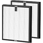 2 Pack HY4866 Replacement Filters for MORENTO/WESTHEY HY4866 Air Purifier and YIOU M1 Air Purifier, 3-in-1 H13 True HEPA Filter High-Efficiency Activated Carbon Filter, Enhanced Version