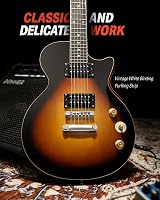 Donner Full Size LP Guitar Starter Kit Sunburst 39 Inch with Bag Strap Cable view 5