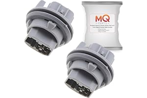 MQparts 2 Packs 33302-S5A-A01 Turn Signal Pointer Bulb Socket Compatible with TL TSX RDX Honda Civic CR-V Crosstour Fit T20 Bulb Socket - Replaces 33302S5AA01 33302-S5A-A01