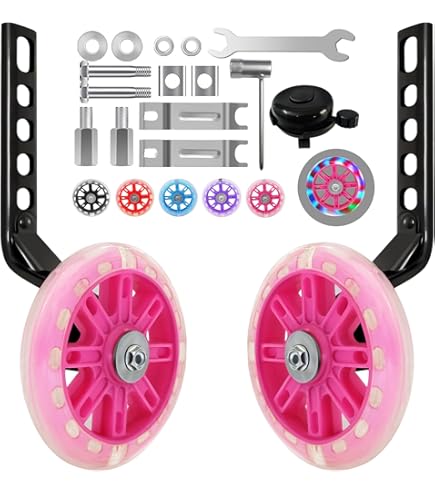 For 16 Inch Bike DDJKCZ Flash Mute Big Wheel Compatible For 12 14