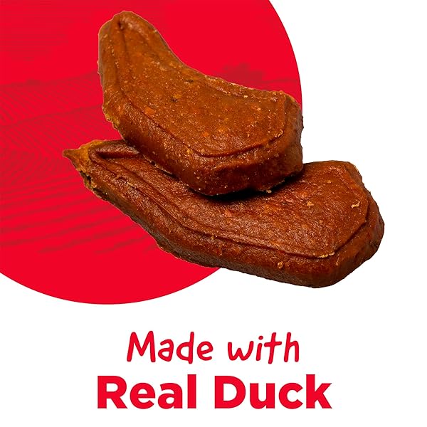 COUNTRY KITCHEN DUCK GRILLERS DOG TREATS, HIGH PROTEIN, LOW FAT, NO ARTIFICIAL COLORS, 10 OZ