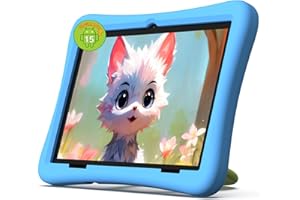 2025 Upgraded Kids Tablet, 10 Inch Android 15 Tablet for Kids with EVA Shockproof, 8-Core, 12(4+8) GB RAM 64GB Storage, Kids 