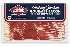 Dietz & Watson Hickory Smoked Gourmet Bacon, 1 lb