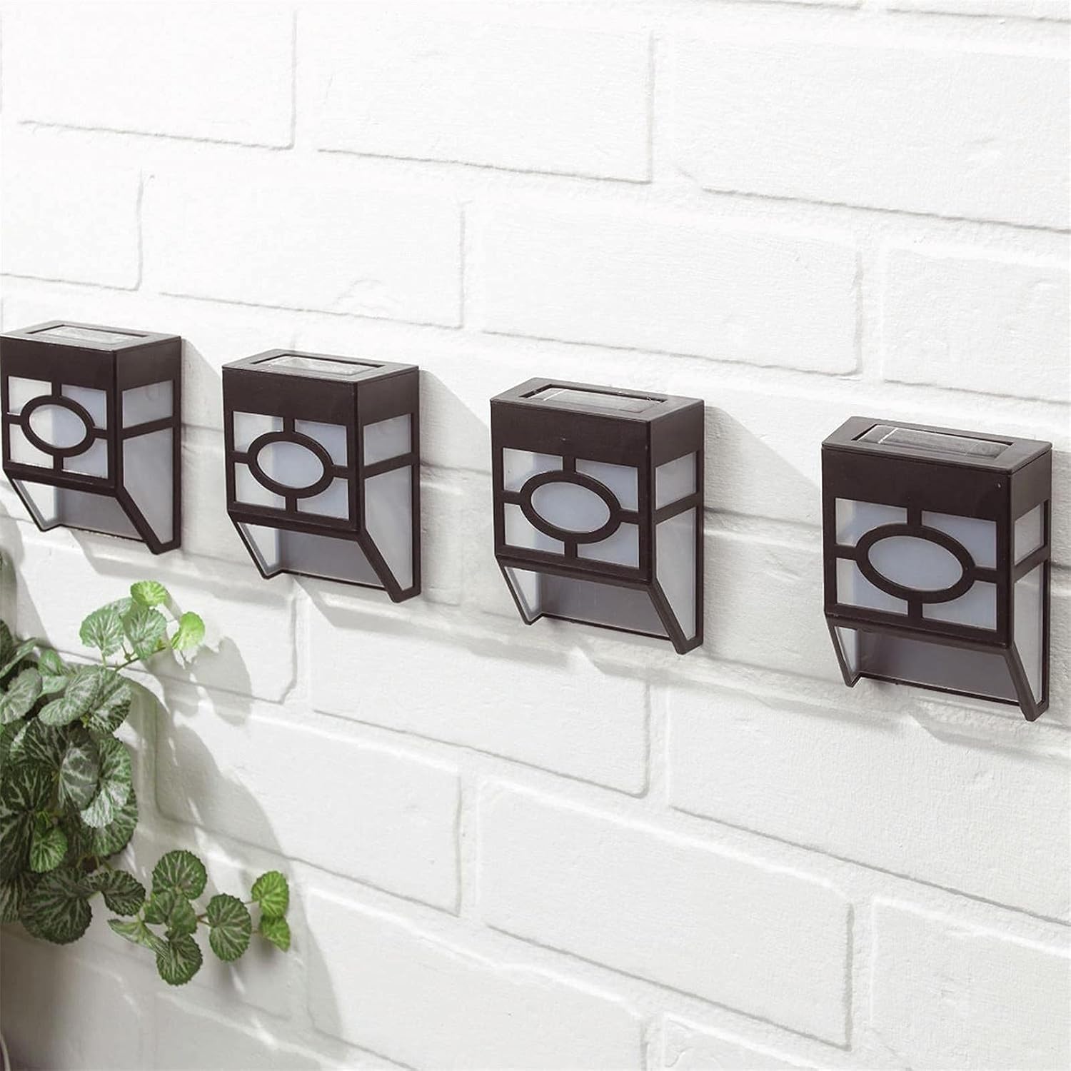 On Sale 70 Off Likmic Solar Wall Lights Outdoor Solar Fence Lights Outdoor Lighting Led Waterproof Solar Garden Lights For Fence Deck Patio Front Door Stair Yard Driveway Path