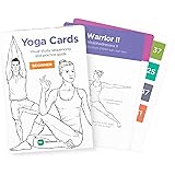 WorkoutLabs YOGA CARDS – Beginner: Professional Visual Study, Class Sequencing & Practice Guide with Essential Poses, Breathing Exercises & Meditation · Flash Cards Deck with Sanskrit