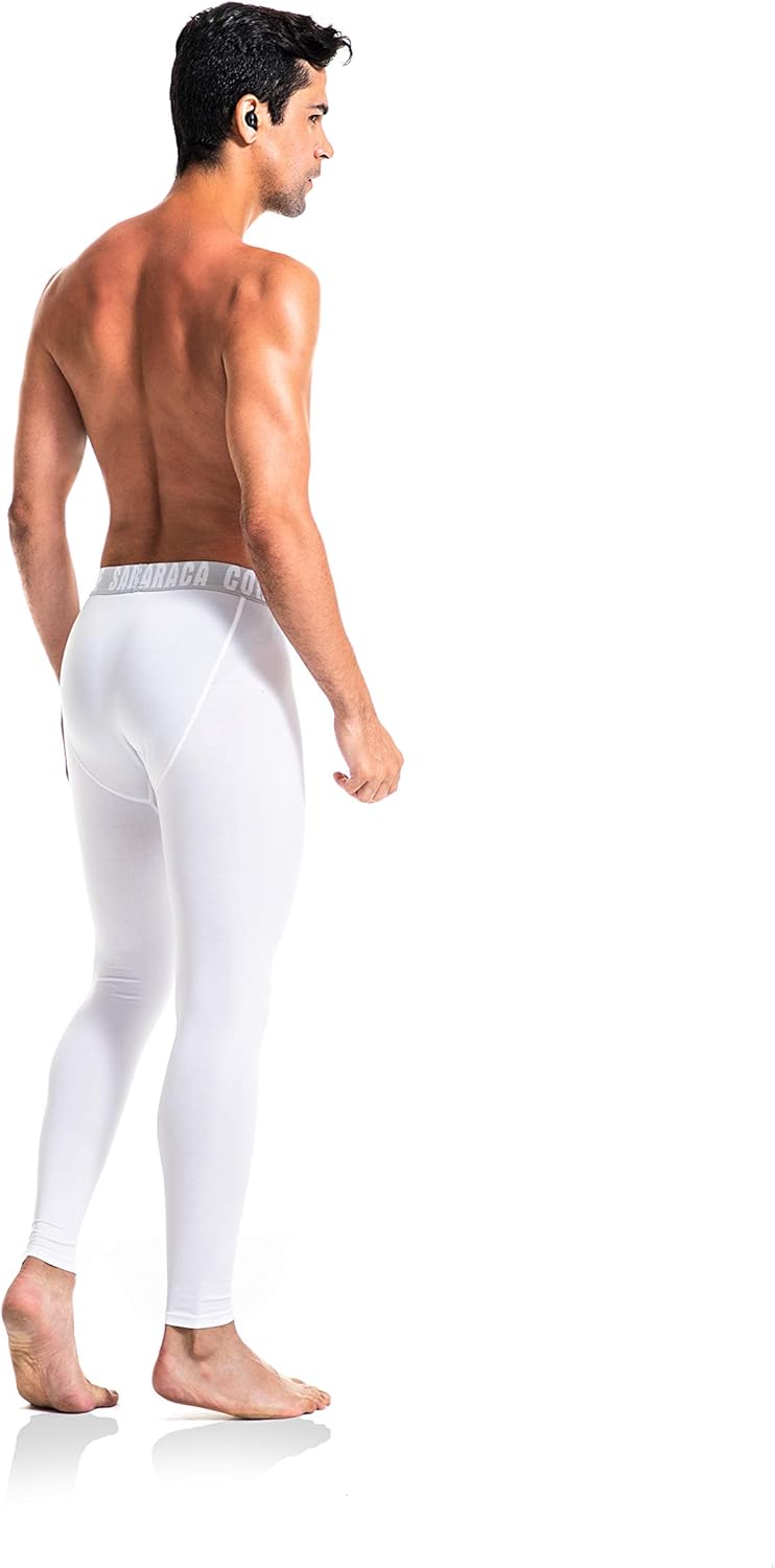 saraca core Men's Compression Pants Athletic Tights Workout Leggings Running Base Layers : Clothing