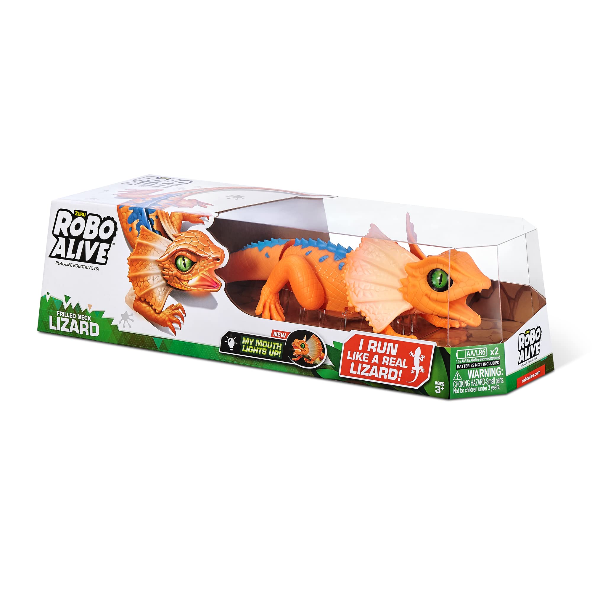 Zuru ROBO ALIVE LURKING LIZARD SERIES 3 ORANGE