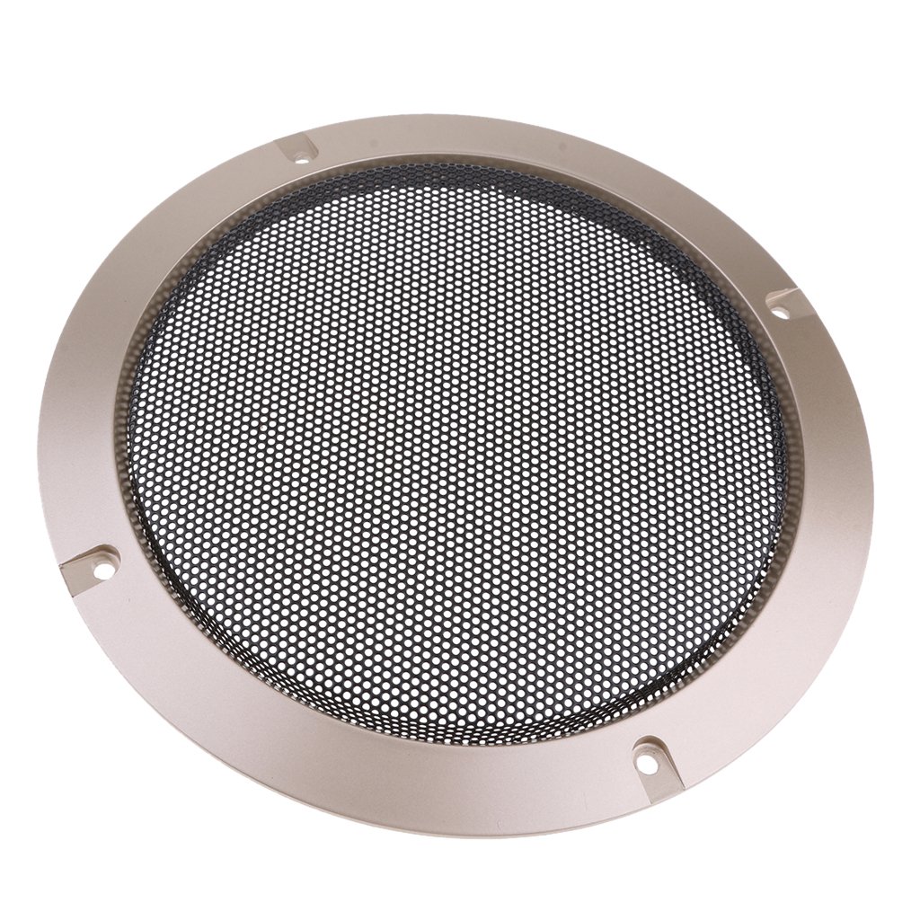 6.5 Inch Speaker Grills Cover Case with 4 pcs Screws for Speaker