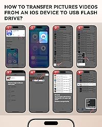 MFi Certified 128GB Flash Drive for iPhone Photo