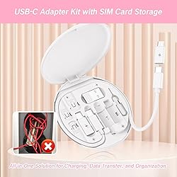 YAFIYGI 9 in 1 Cable Case USB Adapter Cable