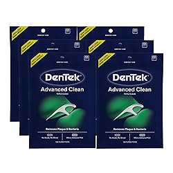 DenTek Triple Clean Advanced Clean Floss Picks, No