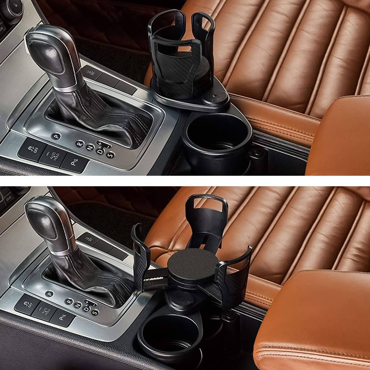 LiteBee Dual Car Cup Holder, Cup Extender, Hydro-Flask Cup Holder Adjustable and Extendable Suitable for Large Water Bottle: Automotive