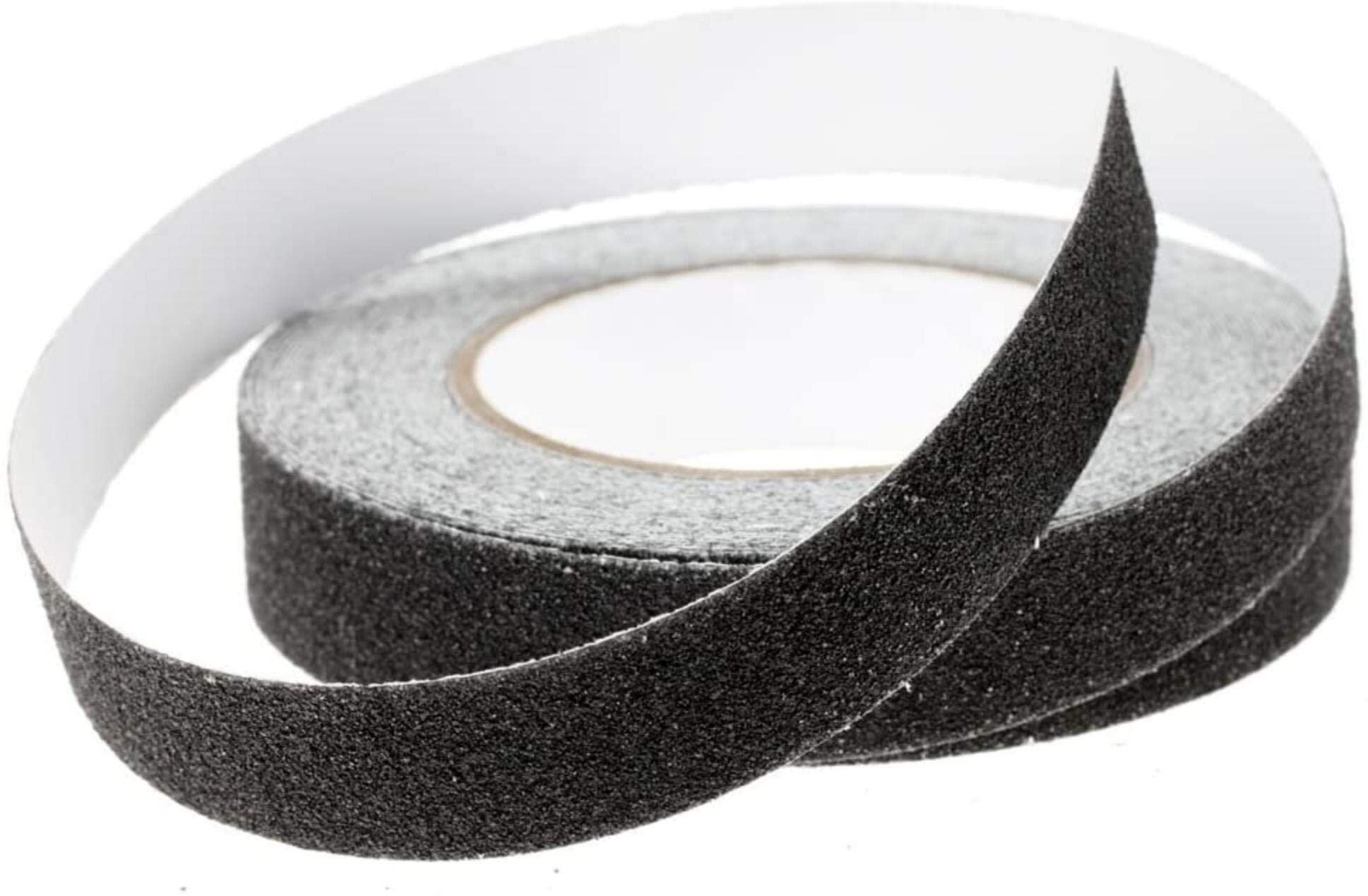 Anti Slip Tape, High Traction Strong Grip Adhesive Backed Tape for Stairs, Safety, Tread Step, Indoor, Outdoor25mmX10m