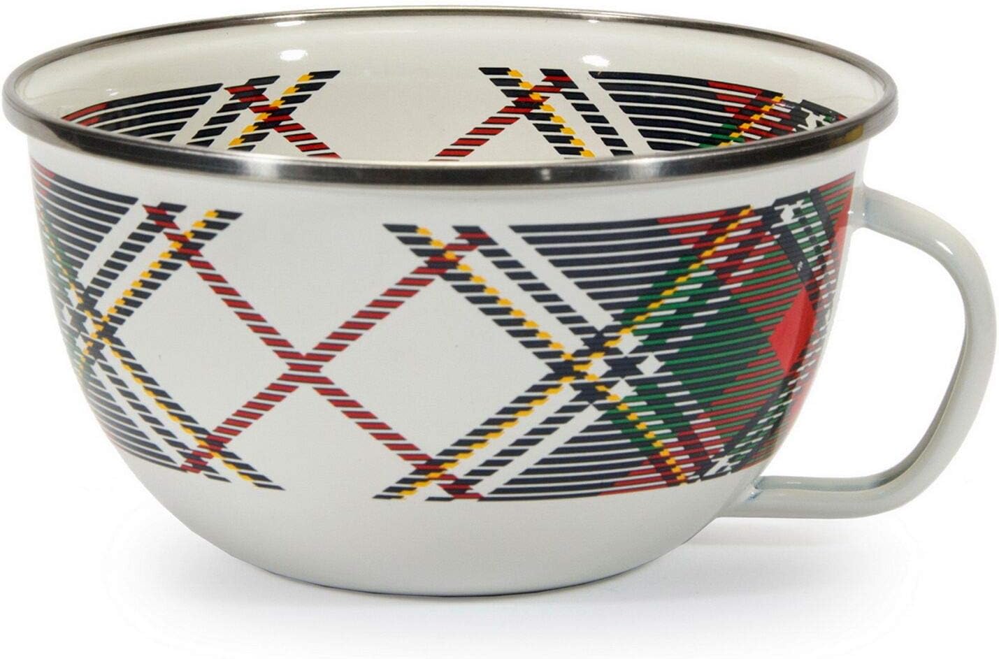 Kitchen & Dining Soup Cereal Bowls Ceramic With Handles Large 24 Ounces