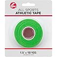 Cramer Team Color Athletic Tape, Easy Tear Tape for Ankle, Wrist, & Injury Taping, Protect & Prevent Injuries, Promote Healing, Athletic Training Supplies, 1.5" X 10 Yard Roll, Colored at Tape