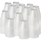 [2000 Count - 1 oz.] Perfect Stix Disposable Graduated Plastic Medicine Cups - For Mixed Pills, Medication Measuring, Resin Mixing, Mouthwash