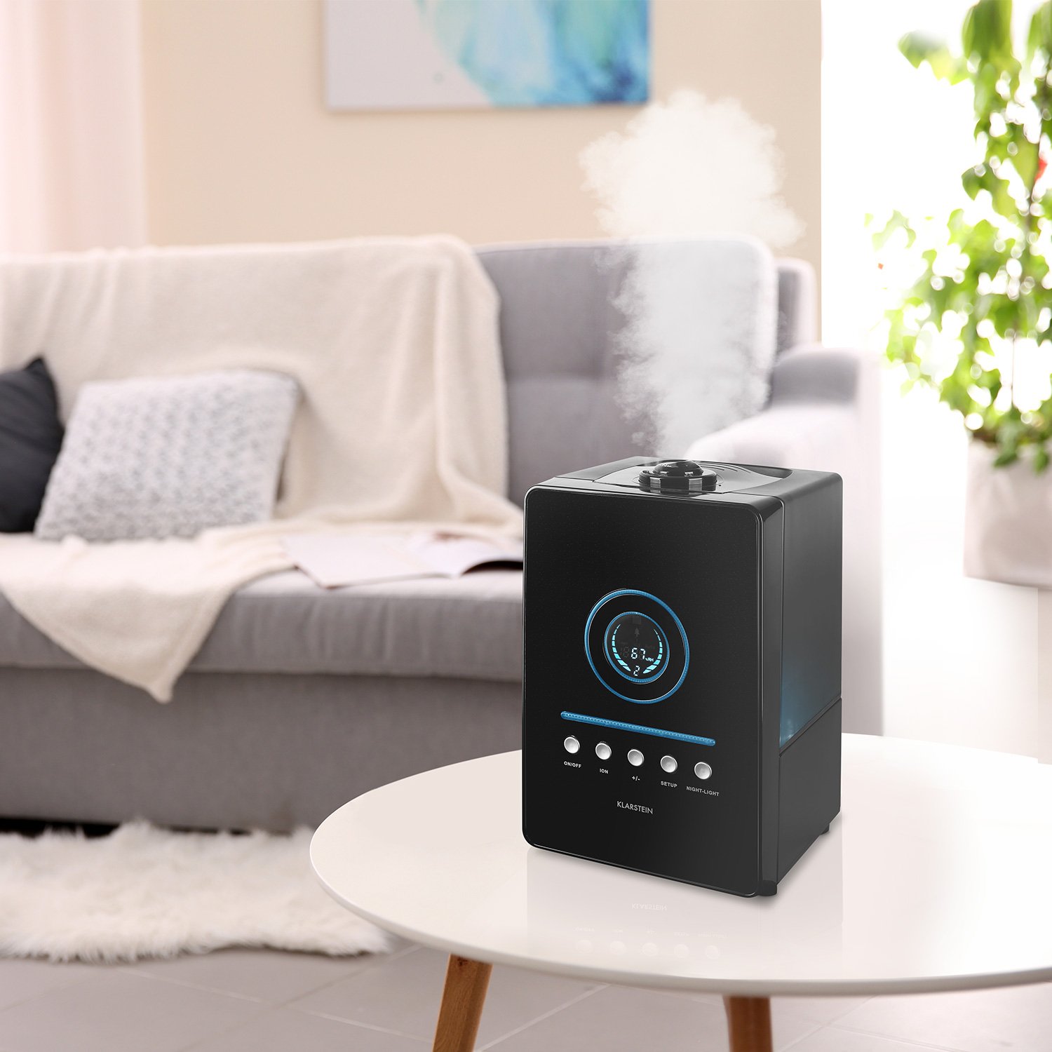 KLARSTEIN Monaco • Ultrasonic Humidifier • Ionizer • Air Purifier