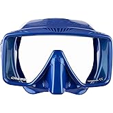 Cressi Frameless Adult Scuba Diving Mask: Wide Visibility, Silicone Skirt: SF1 : Quality Since 1946