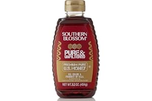 GOLDEN BLOSSOM Southern Blossom Pure & Unfiltered Premium Pure U.S. Honey, 32 oz