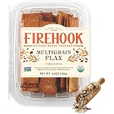 Firehook Baked Crackers Organic Multigrain Flax Crackers, 5.5 OZ