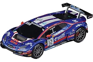 Carrera 64211 Lamborghini Huracán GT3 Ombra Racing No.12 1:43 Scale Analog Slot Car Racing Vehicle GO!!! Slot Car Toy Race Track Sets