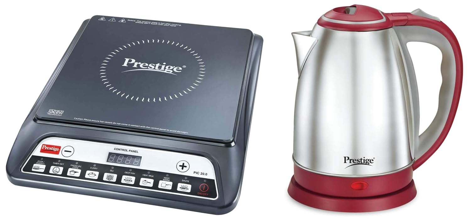 Buy Prestige PIC 20 1200 Watt Induction Cooktop with Push Button (Black